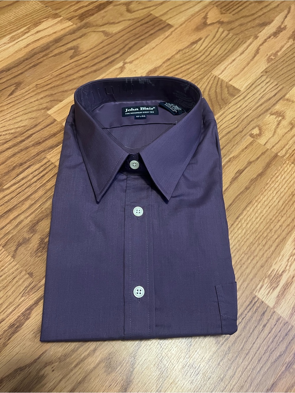 Men's Purple Dress Shirt